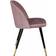 Venture Home Velvet Messing 2-pak Rosa Køkkenstol