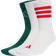 adidas Performance Logo Strumpor 3-Pack - Vit