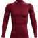 Under Armour ColdGear Men's Compression Mock Long Sleeve Top - Cardinal/White