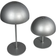 Dyberg Larsen Along Minibordlampe 2 Stk Sølv Bordlampe