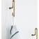 Moebe Wall Small Matte Gold Coat Hook
