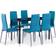 vidaXL 281704 Bordsgrupp 60x120cm 7st