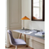 Hay CPH 90 Matt Lacquered Oak/Grey Writing Desk 65x130cm
