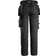 Snickers Workwear 6247 Women's Stretch Trousers Holster Pockets - Black