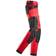 Snickers Workwear 6247 Women's Stretch Trousers Holster Pockets - Chili Red/Black