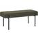 House Nordic Swindon Bænk Mørkegrøn Bouclé 100 x 36 x 42,5 cm Siddebænk
