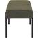 House Nordic Swindon Bænk Mørkegrøn Bouclé 100 x 36 x 42,5 cm Siddebænk