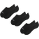 Lululemon Unisex Daily Essential No-Show Socks 3-pack - Black