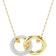 Swarovski Dextera Goudkleurige Hanger 5668820 Lengte: 38.00 45.00
