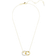 Swarovski Dextera Goudkleurige Hanger 5668820 Lengte: 38.00 45.00
