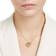 Swarovski Dextera Interlocking Loop Pendant Necklace - Gold/Transparent