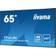 Iiyama LH6541UHS-B1AG 65" LCD Skilte Display