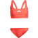 adidas 3-Stripes V-Back Bikini - Semi Lucid Red/White