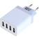 OTB USB-Laddare Med 4 Portar Och 4,8A Total Ström