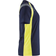 Blåkläder 3402 Women's T-shirt - Navy Blue/Hi-vis Yellow