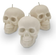 MikaMax Skull Candle Set Stearinljus 3st