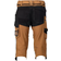 Mascot Customized 3/4 Length Trousers with Kneepad Pockets - Nut Brown/Black