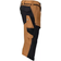 Mascot Customized 3/4 Length Trousers with Kneepad Pockets - Nut Brown/Black