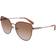 Longchamp Dame Solbriller - Gylden