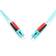 Digitus Fiber Optic Multimode Patch OM3 50/125µ LC - LC M-M Aqua 10m
