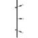 Örsjö Belysning Star 3 Black Ceiling Flush Light 100cm