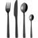 aida Raw Black Cutlery Set 24pcs