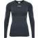 Hummel Te Mike Seamless T-shirt L/S - Black/Asphalt Melange