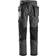 Snickers Workwear 6923 flexiwork, xtr arbejdsbuks med hylsterlommer koksgrå/sort