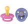 Bibs Colour Pacifiers Size 2 2-pack Bubblegum/Peri