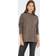 Only Pullover OnlHazel LS Highneck Dame Striktrøje - Brun Højhalset