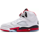 Nike Air Jordan 5 Retro GS - White/Black/Fire Red