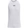 Under Armour Baseline Cotton Tank Top - White/Black