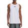 Under Armour Baseline Cotton Tank Top - White/Black