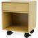 Montana Furniture Dream Castors Cumin/Black Bedside Table 30x35.4cm