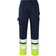 Mascot 12379-430 Safe Compete Trousers - Navy/Hi-Vis Yellow