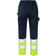 Mascot 12379-430 Safe Compete Trousers - Navy/Hi-Vis Yellow