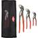 Knipex 00 19 55 S8 Cobra 3pcs Polygrip