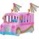 Jazwares Royale High Bus & Glam Closet (1) Exklusiv docka, Glam Closet, rörliga vingar, arbetshjul och rum för 4 vänner Virtuell artikelkod ingår Åldrar 5