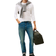 Tommy Hilfiger Long-Sleeved Jersey Fitted T-shirt - White