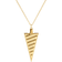 Georg Jensen 2025 Cone Gold Christmas Tree Ornament 6.5cm