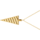 Georg Jensen 18Kt Guldpläterad Stål Strut Julgranspynt 6.5cm