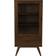 Nordform A-Line Vitrineskab Brun Røgfarvet Eg Vitrineskab 72x145cm