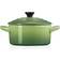 Le Creuset Bamboo Green Stoneware Petite Round med lock 0.25 L 10 cm