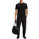 BOSS Taul Stretch Cotton T-shirt with Stripes & Logo - Black