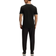 BOSS Taul Stretch Cotton T-shirt with Stripes & Logo - Black