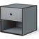 Audo Copenhagen Frame 35 Dark Grey Bedside Table 35x35cm