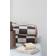Mette Ditmer Retro Chocolate Guest Towel Red, Brown