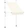 vidaXL Manual Retractable Awning - Cream 150x120cm