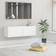 vidaXL 801481 White TV Bench 100x30cm