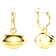 Swarovski Symbolica Drop Earrings - Gold/Blue/Black/Transparent